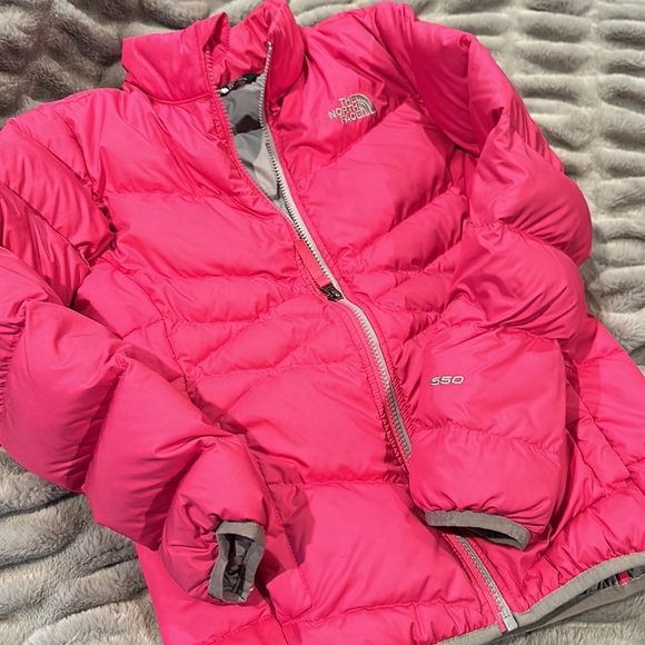North face coat Girl size 10/12 - Picture 3 of 3